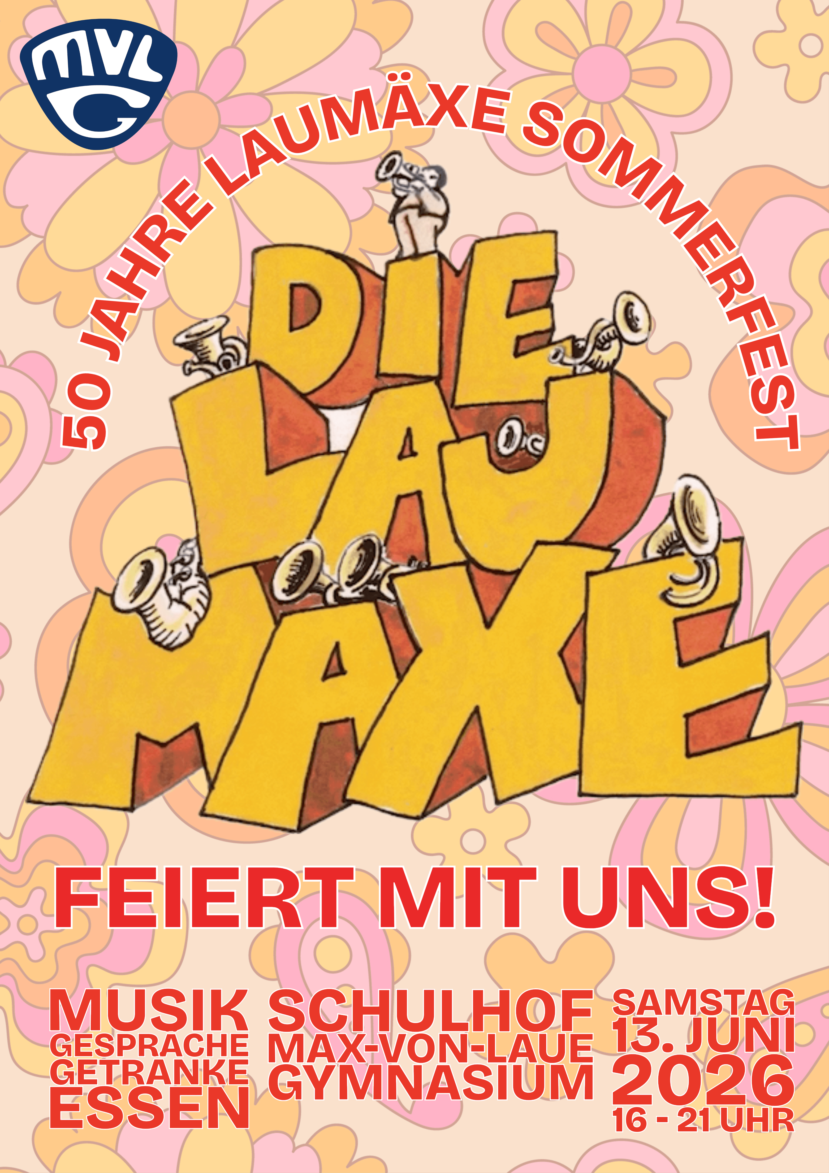 Plakat zum Sommerfest 2026