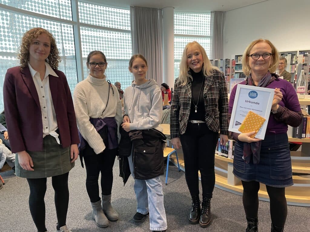 Preisverleihung in der Stadtbibliothek Max-von-Laue – Gewinner des Lesesommers 2023