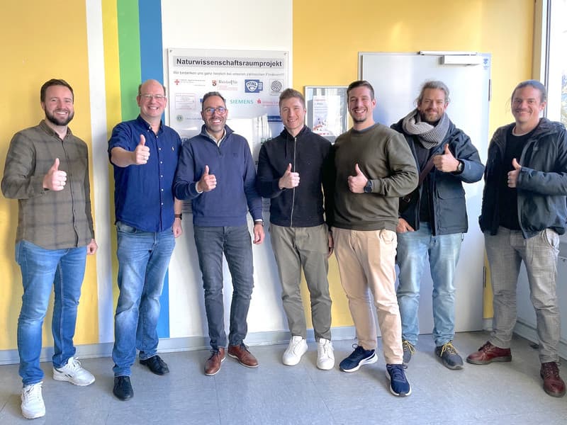 Besuch des B-Labs am Max-von-Laue Gymnasium Koblenz